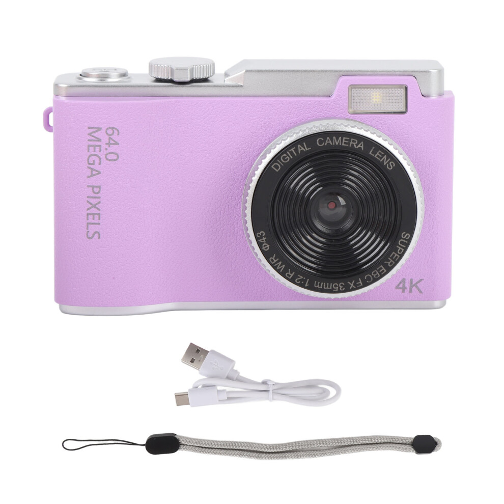 (32Gb Memory Card) 4K 64Mp Camera 16X Zoom 2.4 Inch Ips Anti Shake Compact 64Gb 643505170870