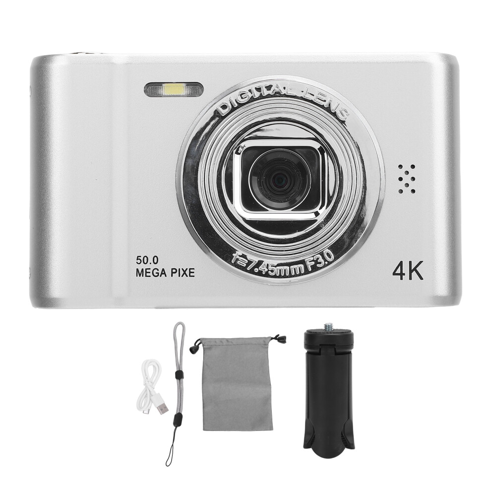 (32Gb) 2.4 Inch 50Mp 4K Camera 8X Zoom Ips Screen For Home School D04 643505170948