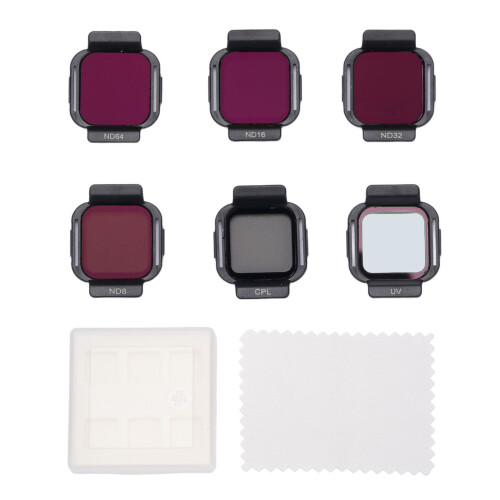 Drone Filters Set Multi Coated CPL ND8 ND16 ND32 ND64 Storage Box