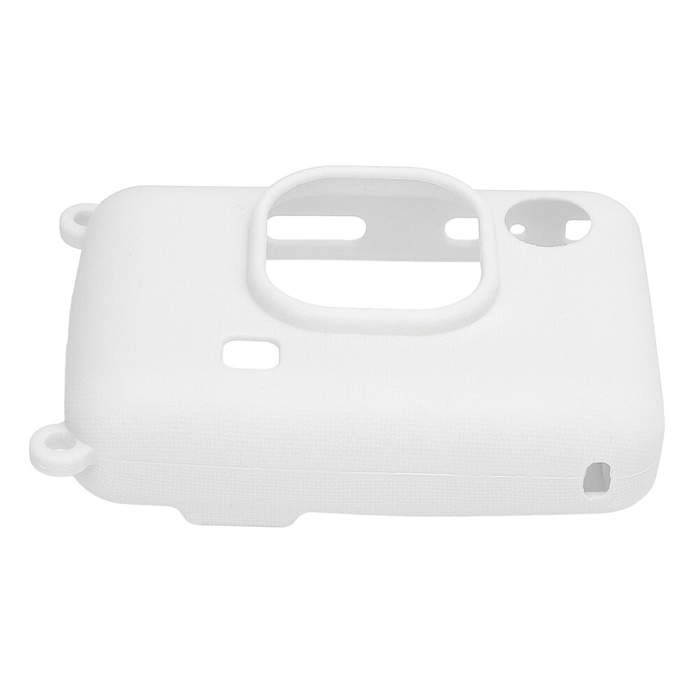 (White) Silicone Case For Liplay Instant Camera Soft Skin Black White,Black 643505169669