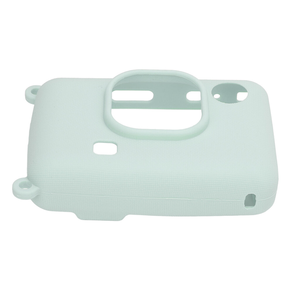 (Green) Silicone Case For Liplay Instant Camera Soft Skin Black Green,Black 643505169645