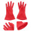 (9) Latz-Isolierhandschuhe 2500V wiederverwendbar 5