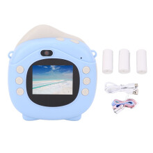 (No Memory Card) 2 Inch IPS 12MP Thermal Instant Camera Long Battery 32GB
