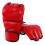 Unisex MMA-Handschuhe Halbfinger Boxhandschuh Rot 1