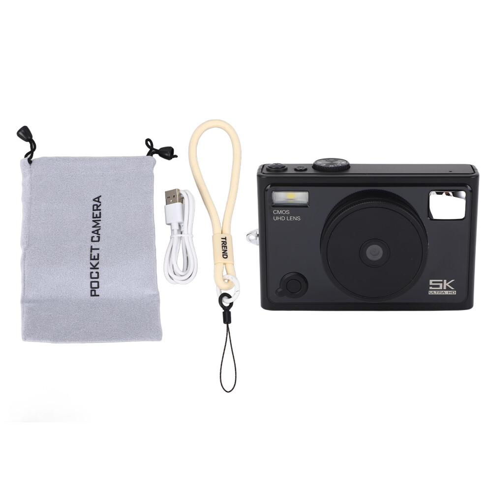 5K Digital Camera 72Mp 18X Zoom Filters 2.8" Screen Portable Compact 643505171518