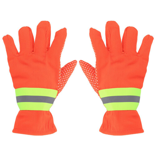 Non-Slip Firefighting Gloves Waterproof Breathable Anti-Static
