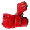 Unisex MMA-Handschuhe Halbfinger Boxhandschuh Rot 4