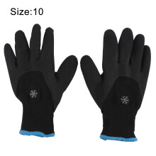 (Size 10) Nitril-Handschuhe, -30C, rutschfest, für Kälte
