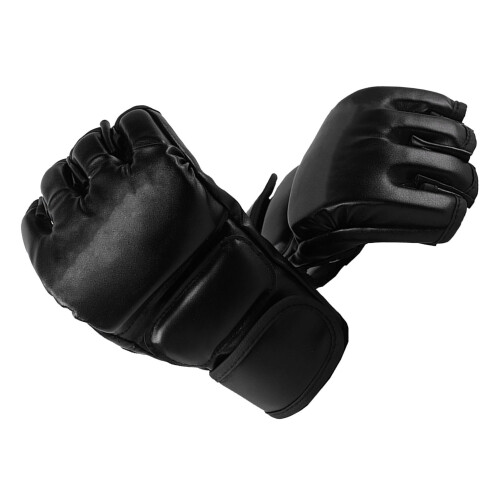 Boxhandschuhe Stoßdämpfung Halbfinger Sanda Muay Thai MMA 1