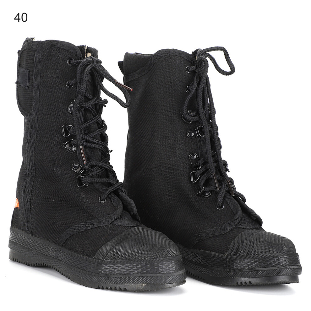 (40) Emergency Fireman Rescue Boots Anti Impact Puncture Resistant 604725156815