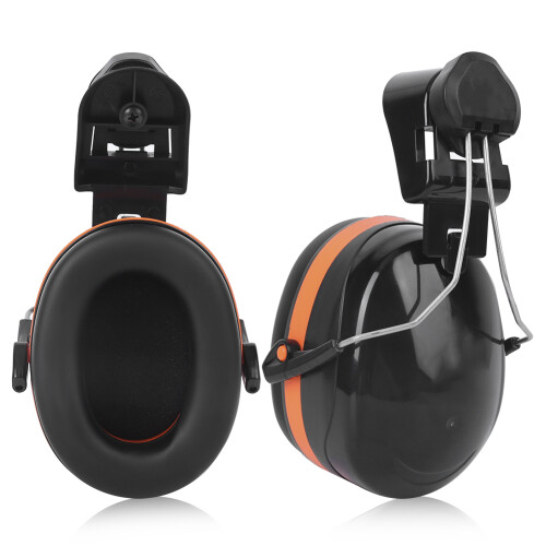 Earmuffs Noise Reduction Hearing Protection Safety Cap 2