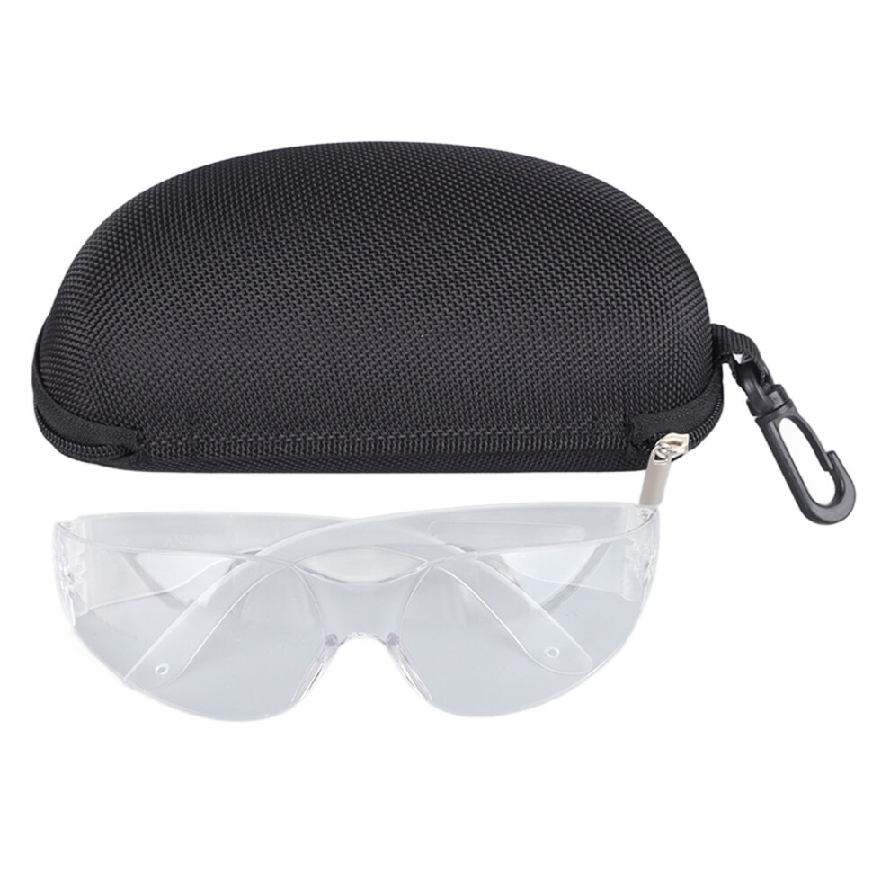 Motorcycle Goggles Dust Wind Splash Proof Riding Glasses Transparent 604725127600