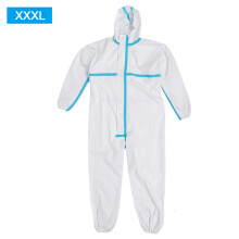 (3XL) Einweg-Kapuzen-Overall Schutzanzug Labor 3XL