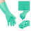 5 Paar Wiederverwendbare Nitril-Handschuhe 32cm 4