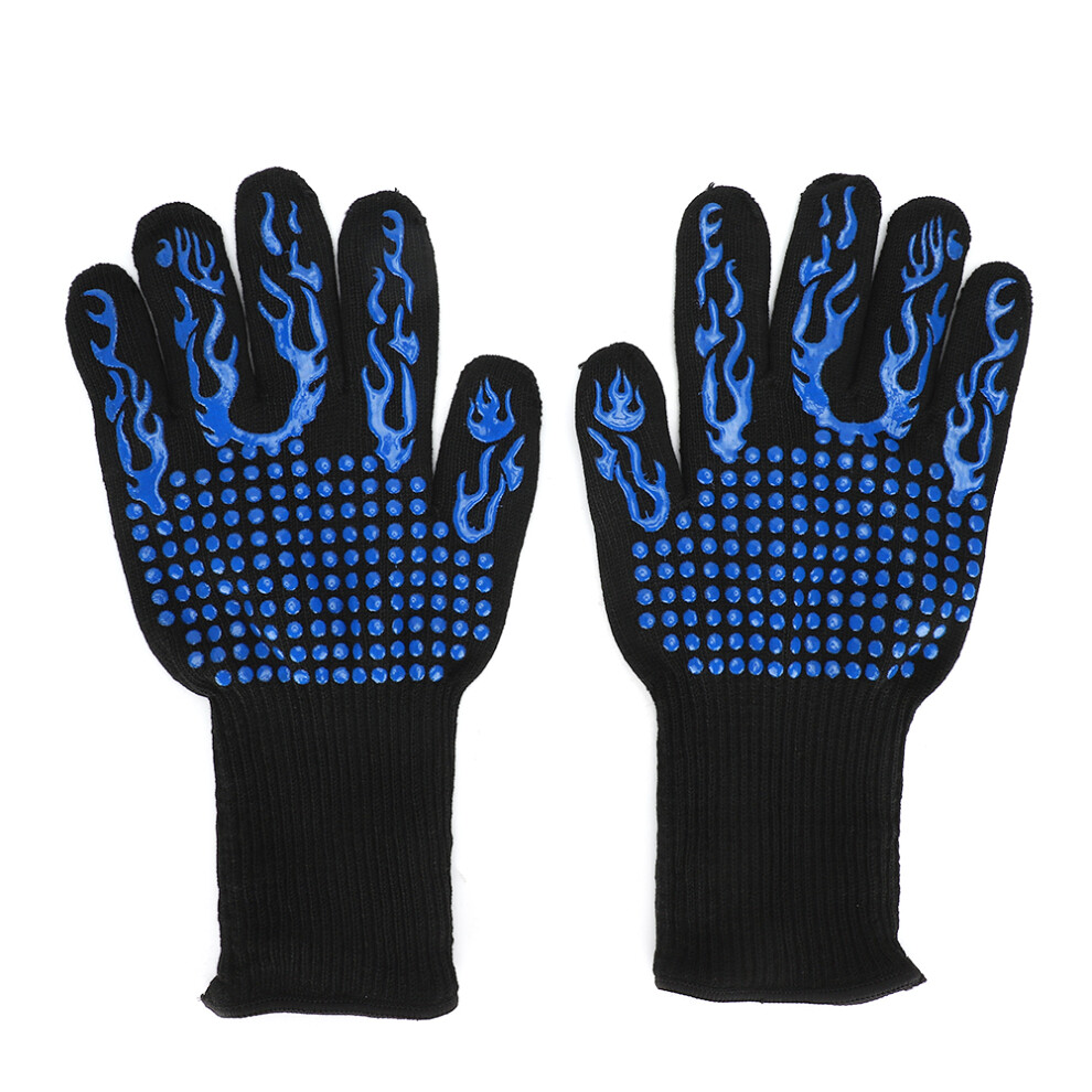 800 Heat Resistant Fire Safety Gloves Flame Retardant Non-Slip 604725157027