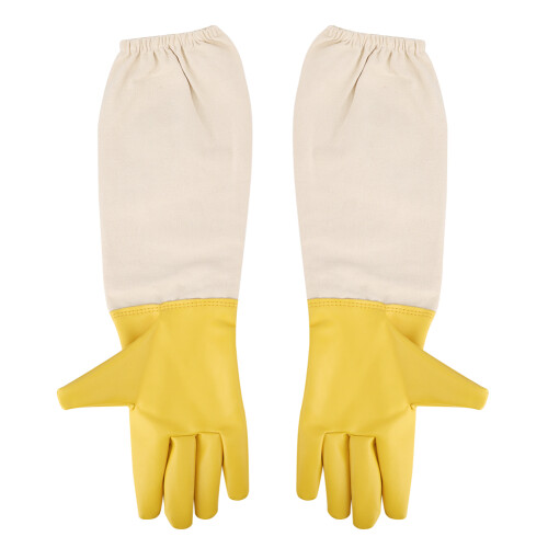 (XL) Bienenstichschutz-Handschuhe Langarm Elastik XL 1
