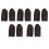 10pcs Fingers Protector Thumb Thimble Leather Sewing Craft DIY 4