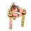 Safety Rope Expansion Screw Bolt Eye Plate Hook 5