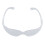 Motorcycle Goggles Dust Wind Splash Proof Riding Glasses Transparent 4