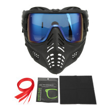 (Blue Lens) Vollvisierhelm Leicht Stoßfest Blau
