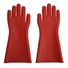 Insulated Gloves Natural Rubber 10000V High Voltage for Electrician