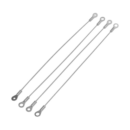 4PCS Light Hanging Wire Loop 33lbs Safety Anti-Fall Heavy Duty 2