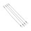 4PCS Light Hanging Wire Loop 33lbs Safety Anti-Fall Heavy Duty 4