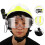 Feuerwehrhelm mit Stoßschutz und Stirnlampe 5