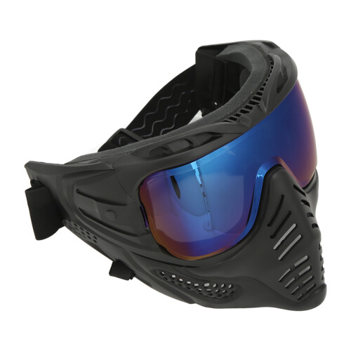 (Blue Lens) Vollvisierhelm Leicht Stoßfest Blau 2