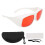 (White) 532nm-Laserschutzbrille Rot PC Weiß 1