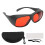 (Black) 532nm-Laserschutzbrille Rot PC Weiß 1