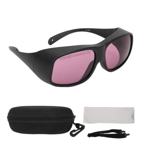 (Black) 808nm/850nm-Laserschutzbrille Weiß