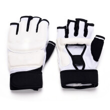 1 Paar Taekwondo Karate Handschuhe PU Leder Schaumstoff