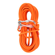 8mm/0.3in 20m 11KN Orange Climbing Rope for Mountaineering