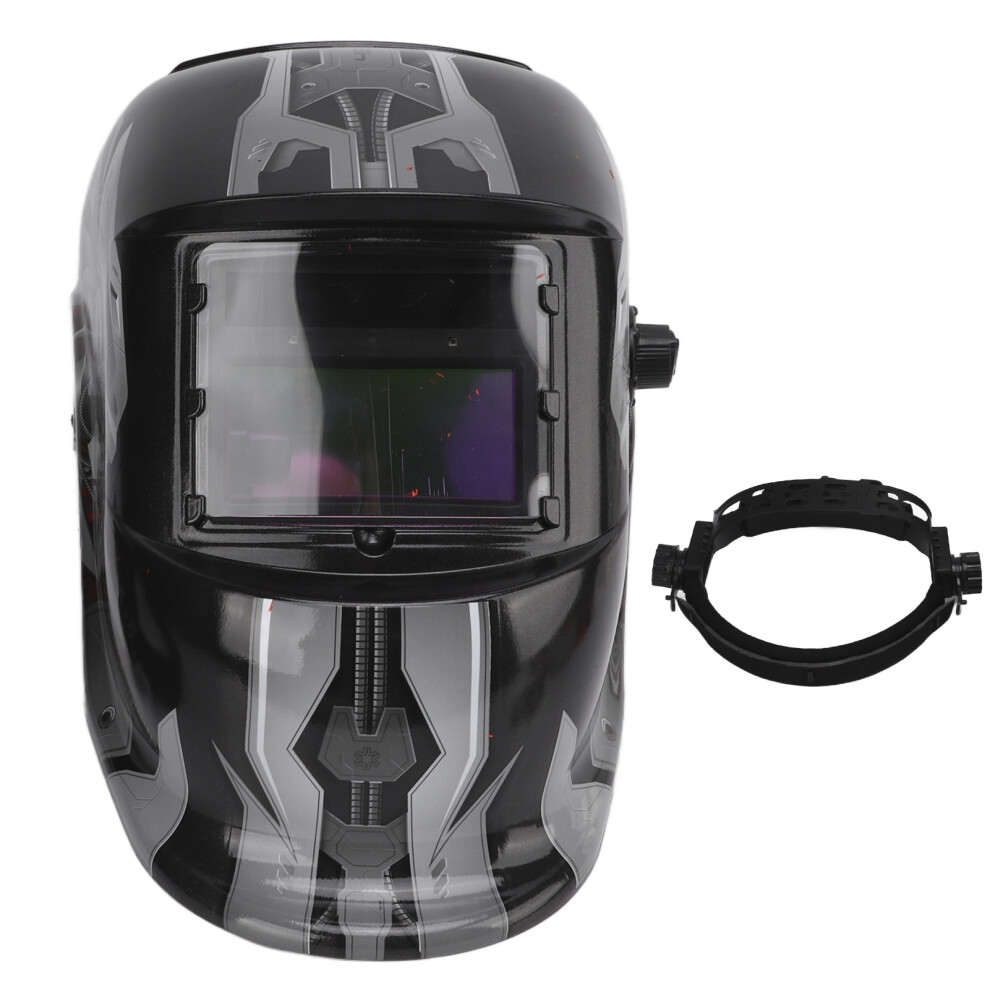 Solar Welding Helmet Head Mounted Auto Dimming Argon Arc Mask 604725143433