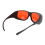 (Black) 532nm-Laserschutzbrille Rot PC Weiß 3
