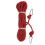 10mm Kletterseil 15m 3KN Rot Camping Wandern 2