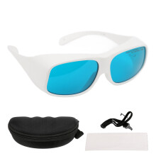 (White) 650nm Laserschutzbrille Rundum-Schutz Weiß