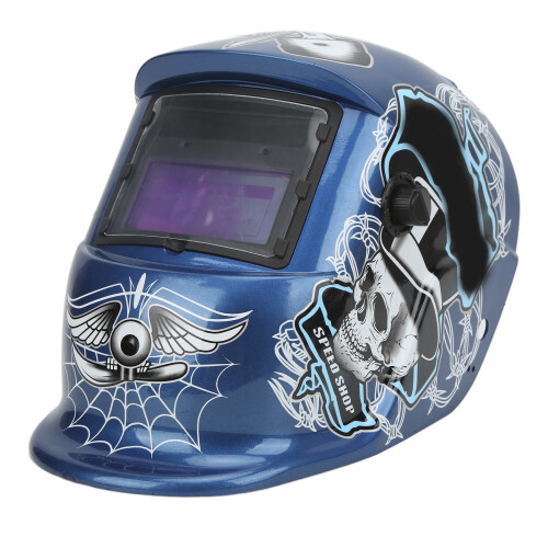 Automatischer Schweißhelm mit LCD, echter Farbe, einstellbar 2