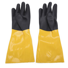 (M) PVC-Schutzhandschuhe nahtlos verschleißfest für Maschinen