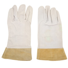 (L 10.2in Length 4.3in Width) TIG-Schweißhandschuhe Weichschafleder 26x11cm