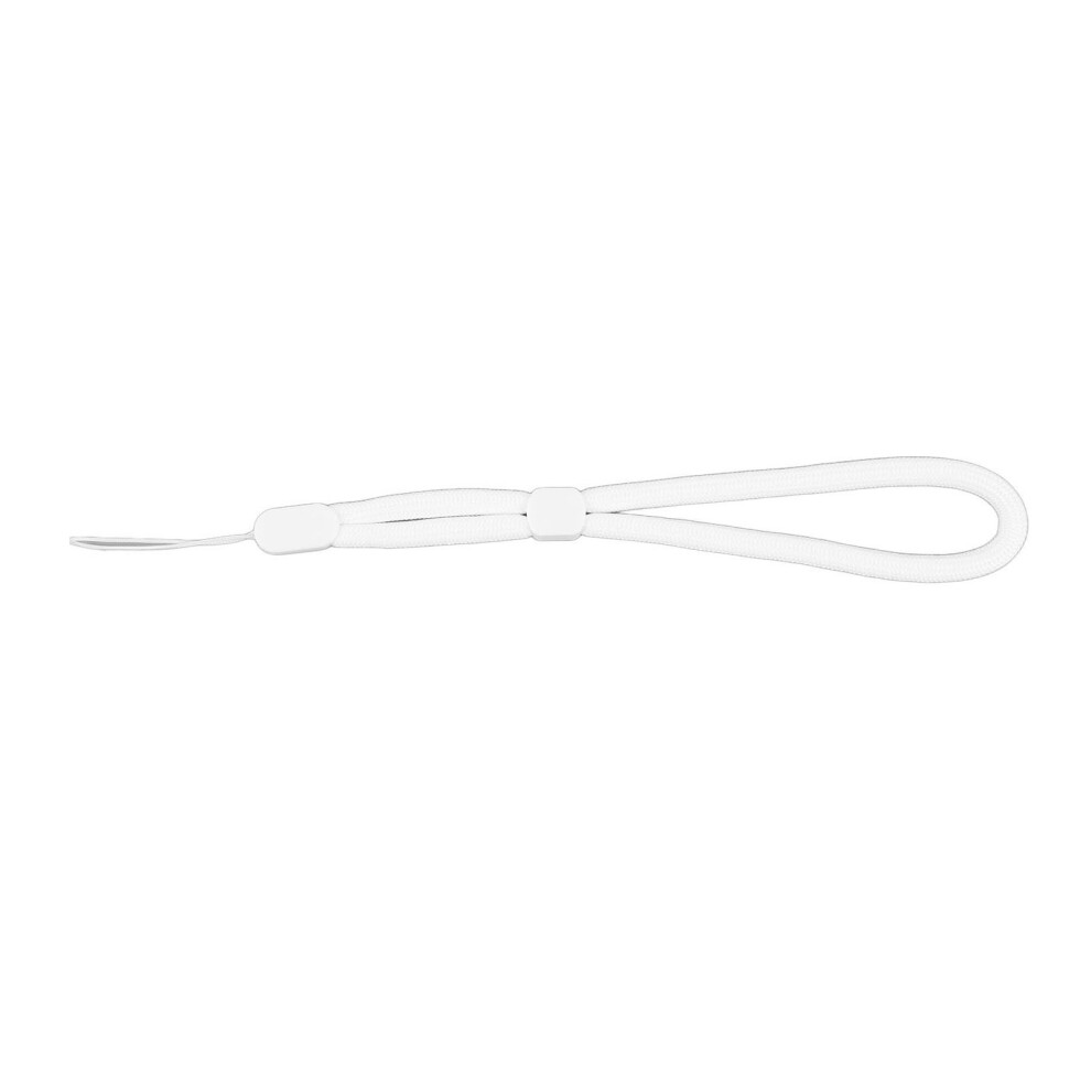 (White) Adjustable Polyester Wrist Strap Lanyard For Instant Camera Usb White 643505173413
