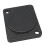 (Black) Datenmodul-Staubabdeckung Robust Schwarz 1