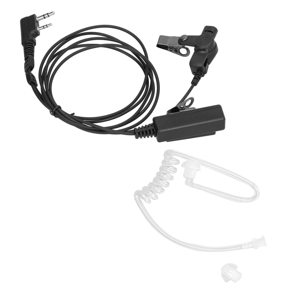K-Head Walkie Talkie Earpiece Acoustic Tube Ptt 604725148858