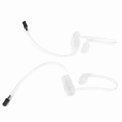 2x Akustikrohr-Headset UV-beständig für Baofeng 2