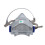 Half Face Cover Reusable Anti-Particulate Filter with Cotton 2