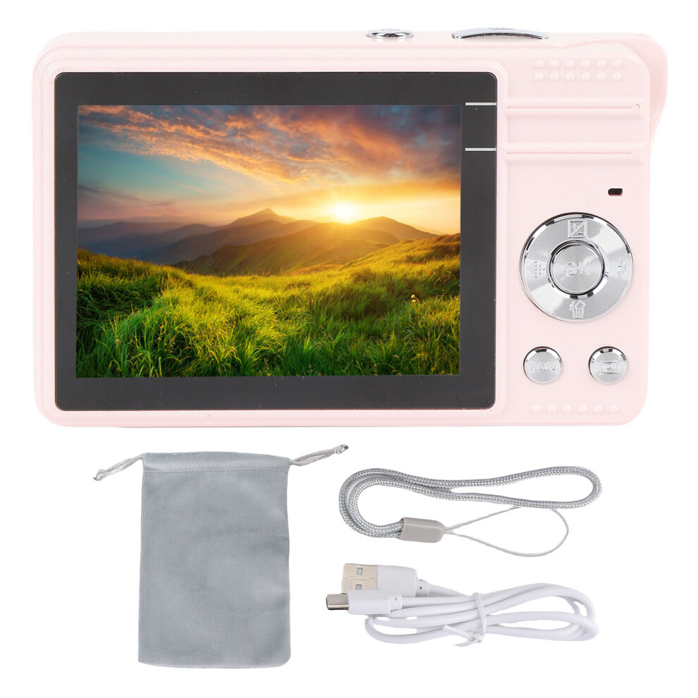 (Pink) 50Mp Digital Camera Autofocus Anti Shake 2.8 Inch Hd Pink 643505176094