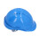 Blue Adjustable ABS Hard Hat Anti-Smash Construction Helmet 1