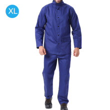(XL) Feuerfeste Schweißschutzausrüstung Blau XL