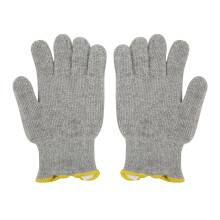 Baumwollhandschuhe isoliert 250C hitzebeständig grau